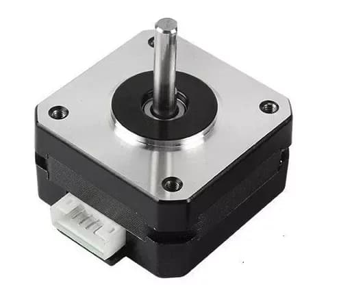 Шаговый двигатель 42HD1023s, NEMA17, 23мм, угол шага 1.8°, 0.19Nm