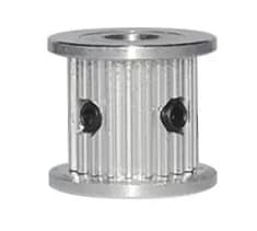 Зубчатый шкив GT2-10mm, 20 зубьев, тип AF, посадочный диаметр 4mm