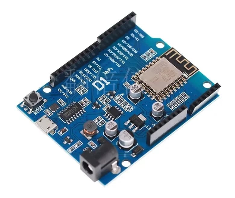 Wemos D1 R2, WI-FI, форм-фактор UNO R3, ESP8266 ESP-12N F, TYPE-C Микроконтроллер