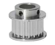 Зубчатый шкив HTD-5M-15mm, 18 зубов, тип BF, посадочный диаметр 14mm; HTD-5M-15-Z18-PUL-BF-D14
