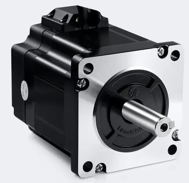 86CME45-BZ Leadshine Шаговый двигатель с энкодером NEMA34, 135мм, электротормоз, 4.5Nm, вал d14мм