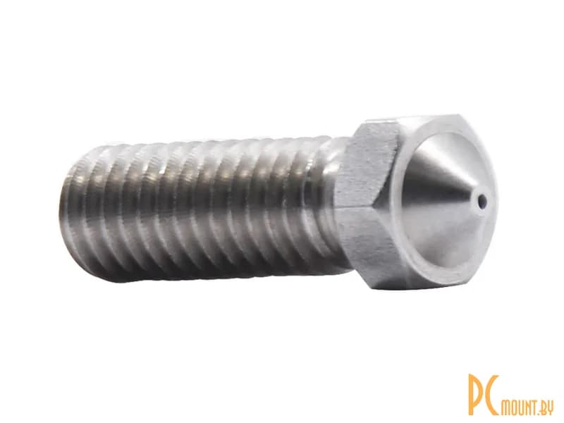 Сопло E3D V5, V6 1.75/0.2mm, резьба M6, длинное, нержавеющая сталь 2