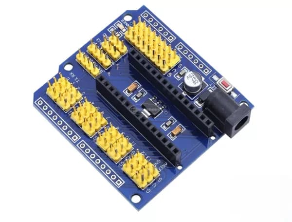 Nano Shield, плата расширения для Arduino NANO 3.0/UNO R3