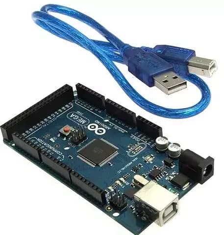 Микроконтроллер Arduino Mega 2560 R3 + USB кабель (2012 новая версия, ATMEGA16U2, официальная версия)