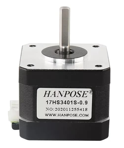 Шаговый двигатель NEMA17 HANPOSE 17HS8401SS-0.9, 0.9° шаг, 48мм, 0.52Nm