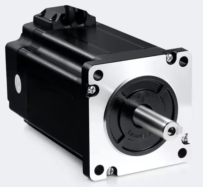 86CME85-BZ Leadshine Шаговый двигатель с энкодером NEMA34, 173мм, электротормоз, 8.5Nm, вал d14мм