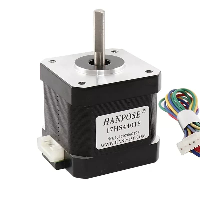 Шаговый двигатель NEMA17 HANPOSE 17HS4401S, 40мм, 0.42Nm