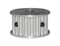 Зубчатый шкив HTD-5M-10mm, 20 зубов, тип AF, посадочный диаметр 8mm; HTD-5M-10-Z20-PUL-AF-D8