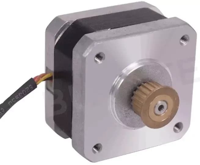 Бу Шаговый двигатель nema17 42BYG9201, 22мм