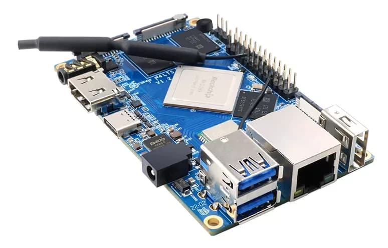 Orange PI 4 Lts, 4Gb LPDDR4, 16Gb EMMC Flash + металлический корпус